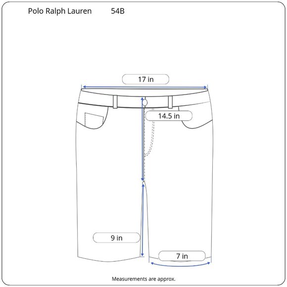 NEW Polo Ralph Lauren Men Chino Short Classic Fit 9" Hudson Tan Size 54B - Picture 3 of 12